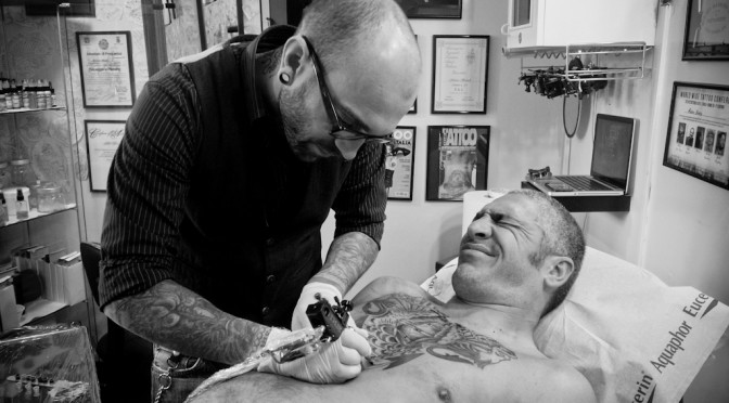 MARCO BIONDI TATTOOS ORIANO