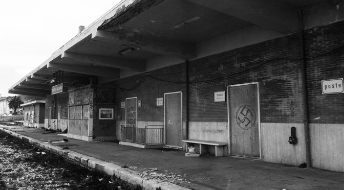 ABANDONED RAILWAY STATION IN SAN VITO