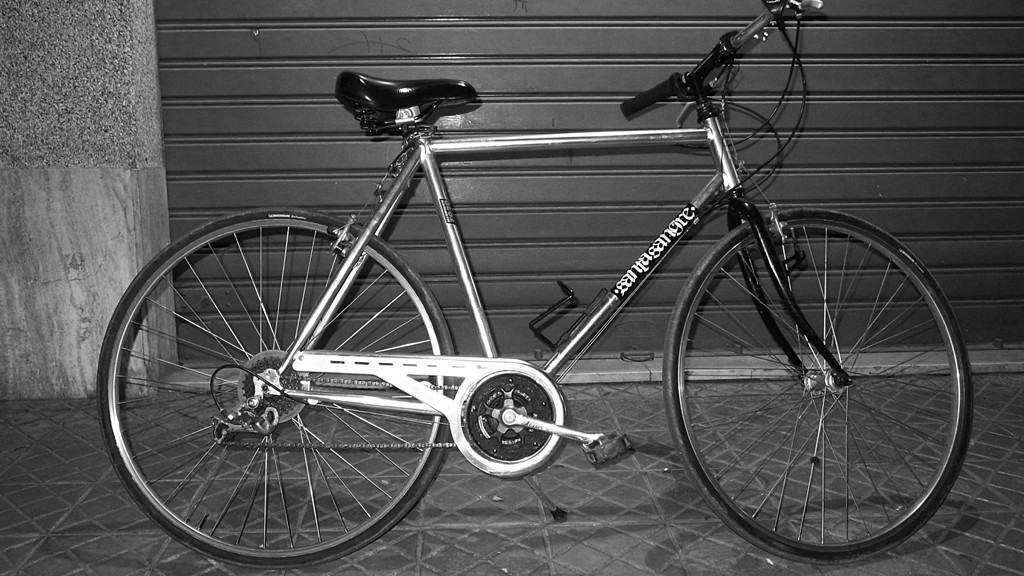 Suka Matre's bike without Suka Matre
