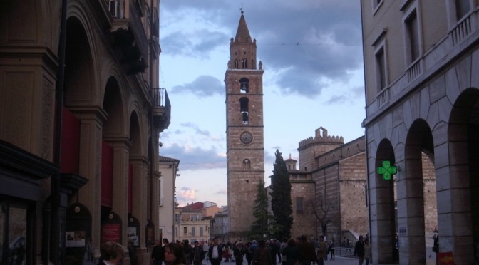 VIEW FROM CORSO SAN GIORGIO TERAMO