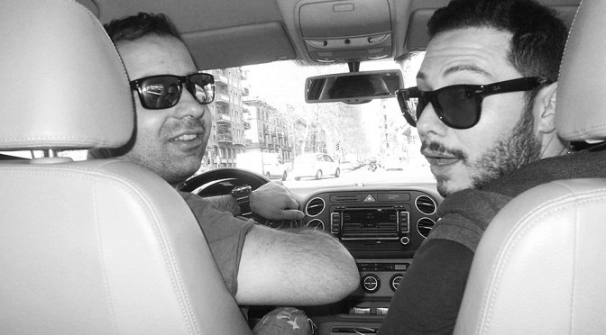 PAOLO AND DANIELE AROUND MILAN