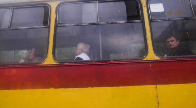 IN THE MARSHRUTKA IN LVIV