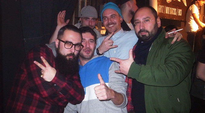 ANTONIO GOLDEN TRASH POWER FRANCERS, ANTONELLO MACS, MARIO BASILE AND ROSSANO LAST NIGHT