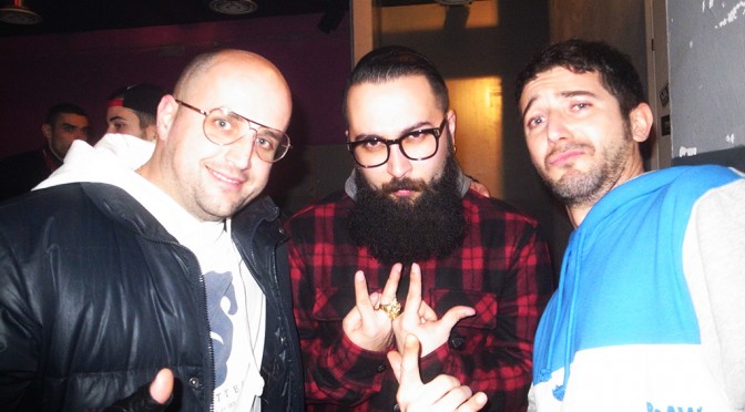 ME, ANTONIO GOLDEN TRASH POWER FRANCERS AND ANTONELLO MACS LAST NIGHT