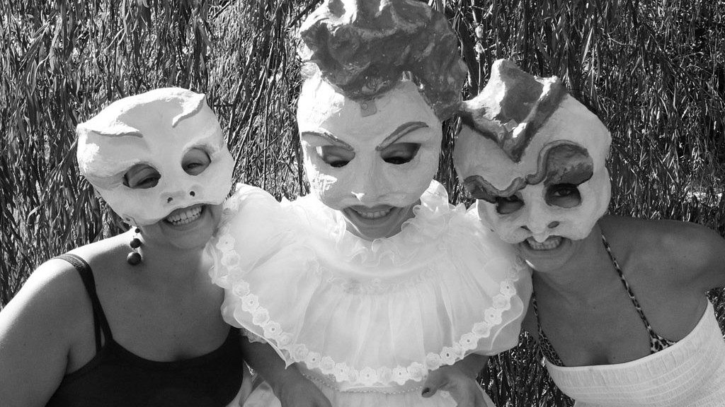 Three theater masks #3