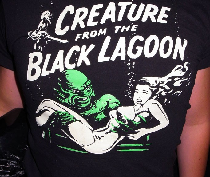 Creature from the black lagoon