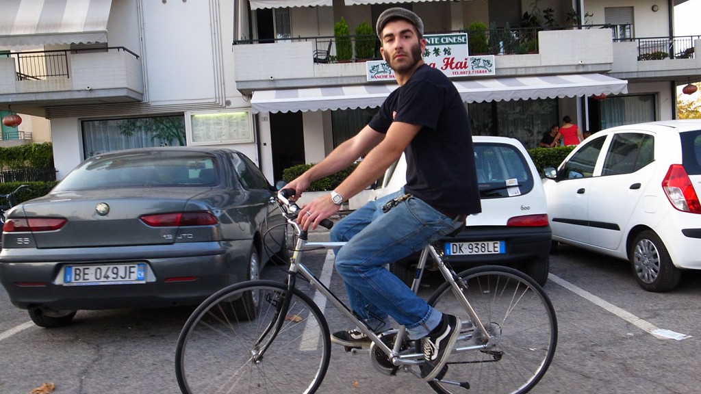 Suka Matre with his bike #5