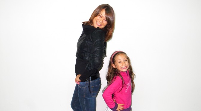 Manuela and her daughter