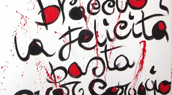 Prendi sotto braccio la felicità, basta aver coraggio col qua qua qua