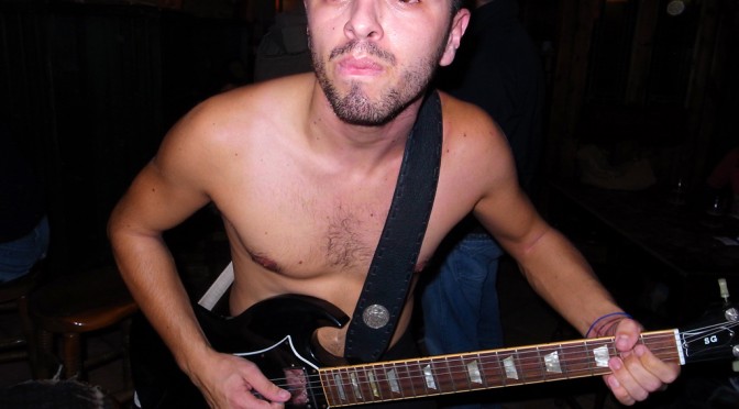 Rocker at the O'Neill's pub yesterday