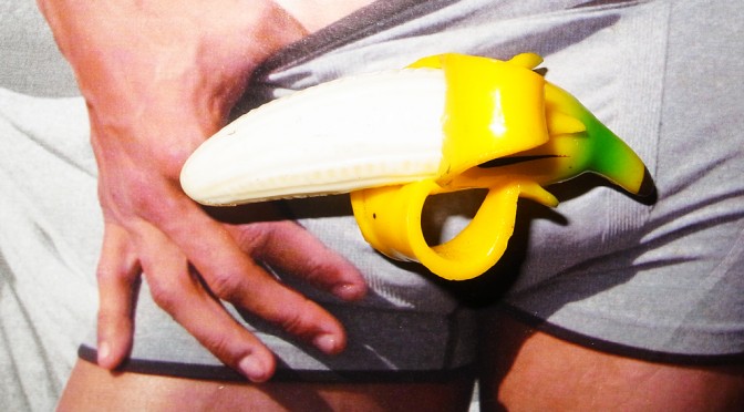 Banana on the fridge