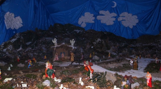 Nativity in Castel Frentano yesterday