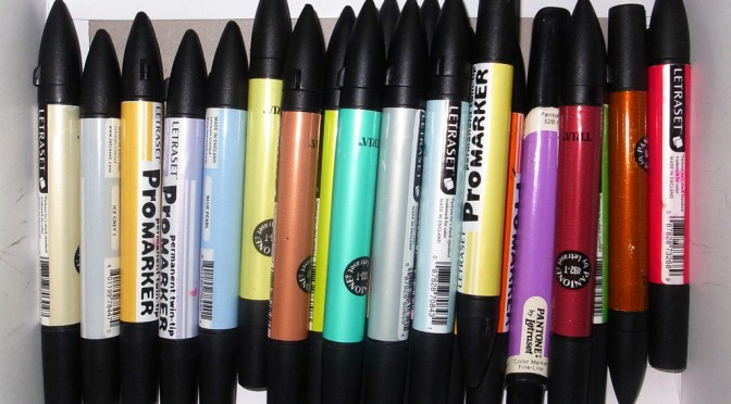 Colored markers