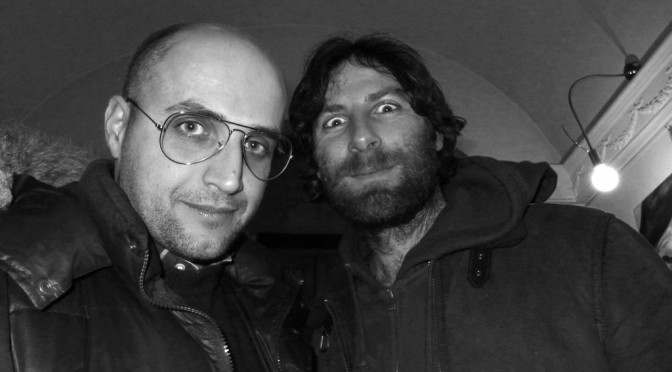 Me and John Gamberoni in Caffetteria Fenaroli