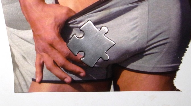 Puzzle on the fridge