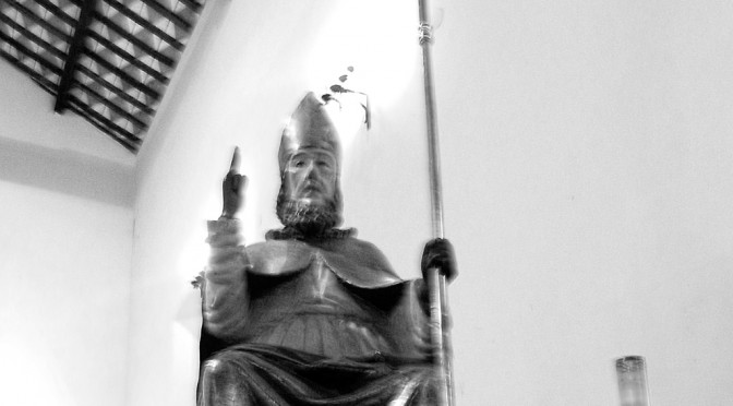 St. Blaise and the blessing of the throats