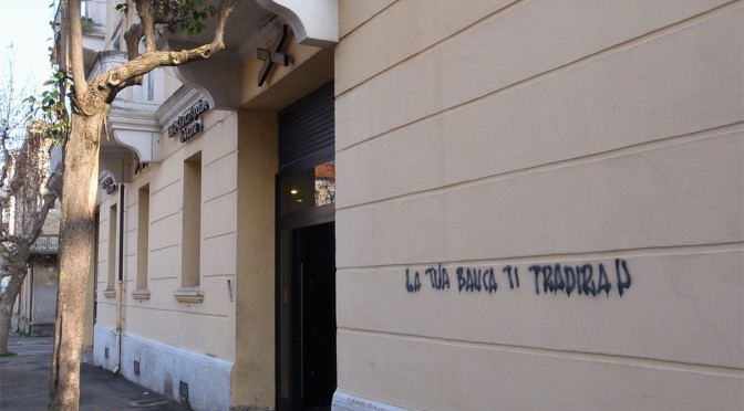 Your bank will betray you