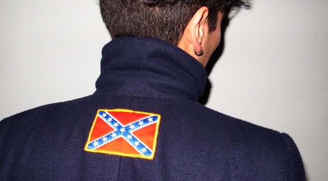 Flag for LeGaràge last night