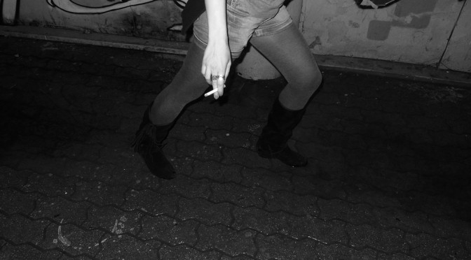 Pair of legs at Wake Up last night