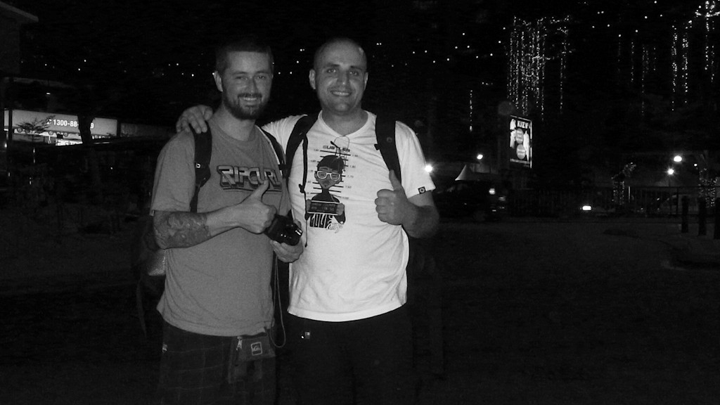 Me and Paolo in Kuala Lumpur