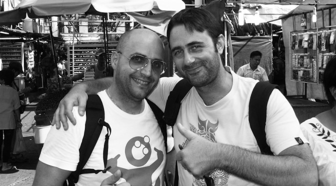 Me and Luca De Giglio in Kuala Lumpur
