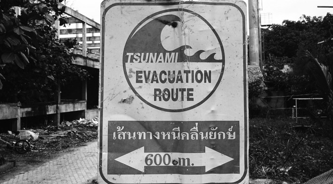 TSUNAMI EVACUATION ROUTE