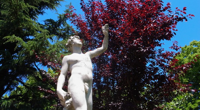 Statue of the public garden