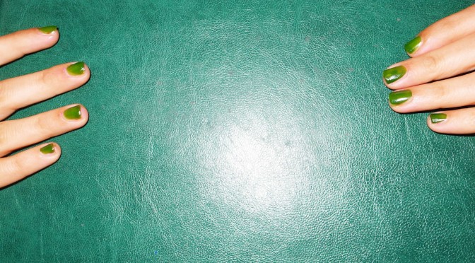 Green nails