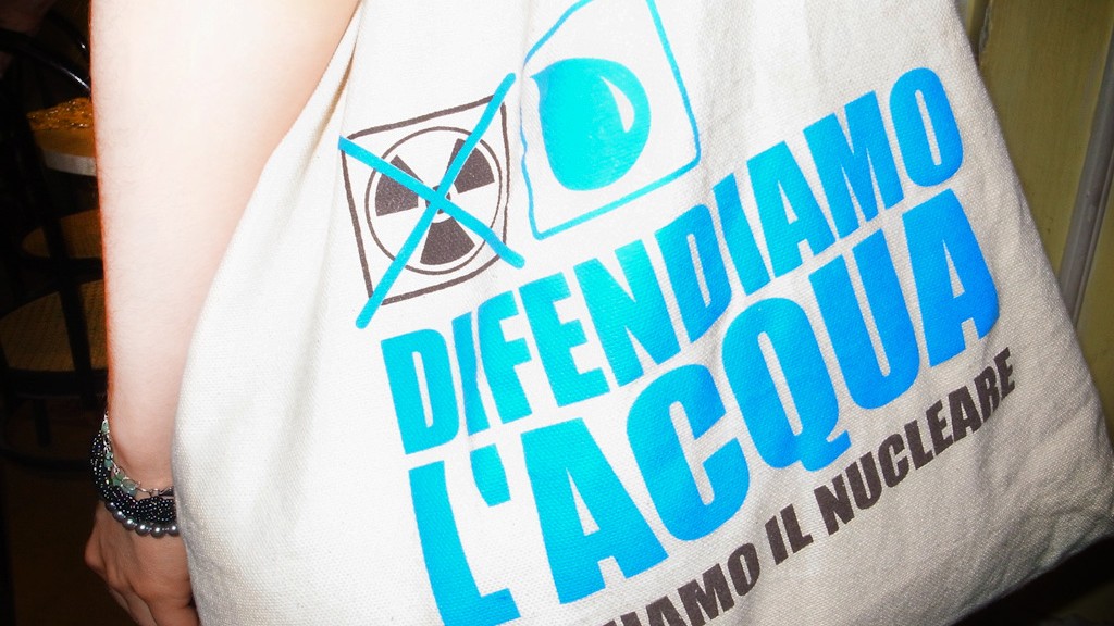 Defend the water, stop the nuclear