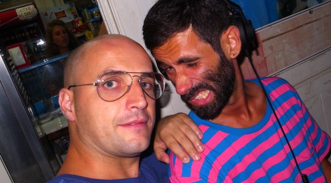 Me and Carmine Iacobiti last night