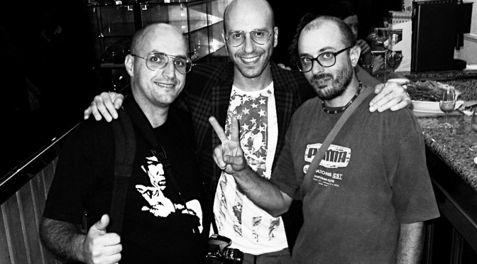 Me, Americo Liberato and Lucio Piccirilli