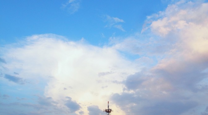 Telephone repeater in the sky