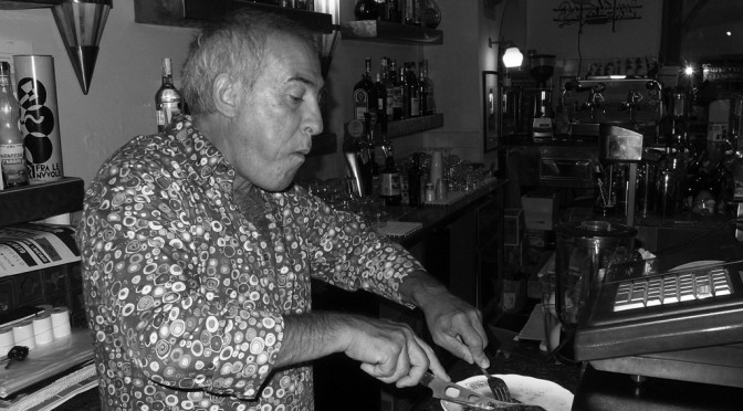 Danilo is having dinner