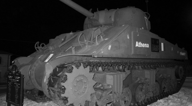 Athena tank in Ortona
