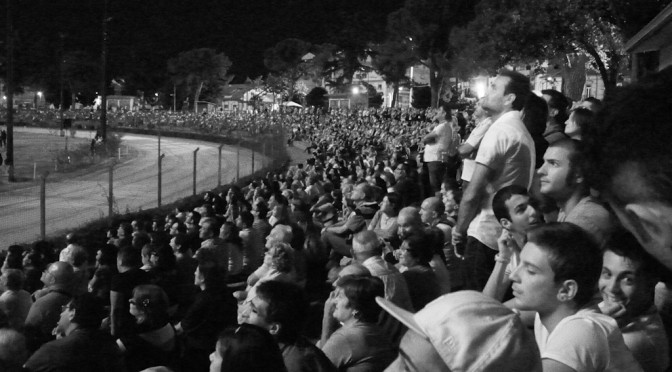 Waiting for fireworks