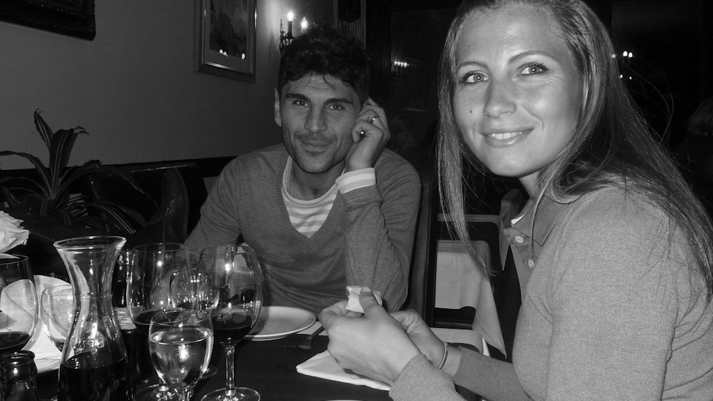 Marino and Elena Sorrentino at the Arlecchino in Koln
