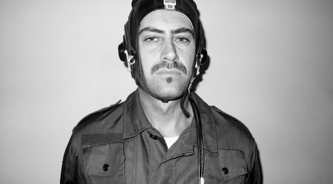 Marco Komsdivision as actor in a Nicola Antonelli performance last night