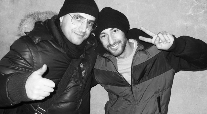 Me and Simone Spoltore at Borgo Rurale in Treglio