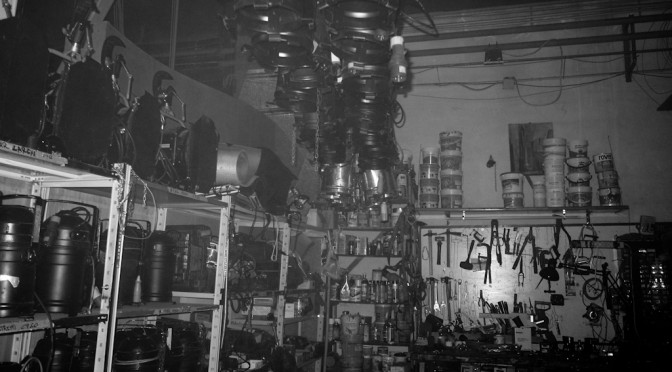 Behind the stage of the KISMET