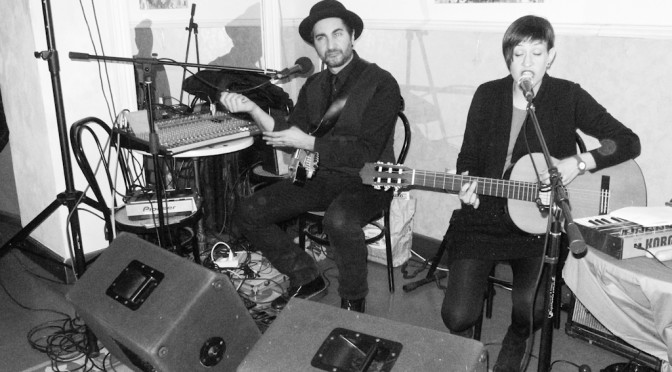 Umberto Palazzo and Sandra Ippoliti at Caffetteria Fenaroli