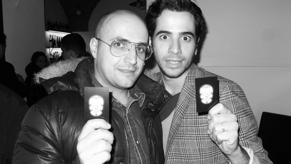 Me and Luca Romagnoli for the inauguration of the PURA VIDA Pub