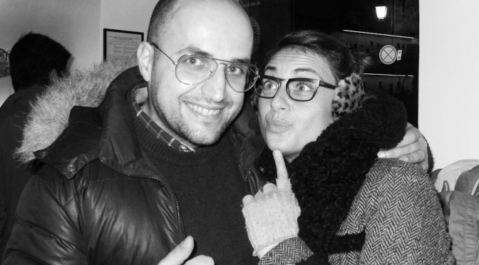 Me and Rita at the Pura Vida last night