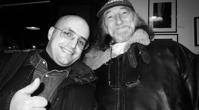 Me and Enrico Felloni at Musica e Libri