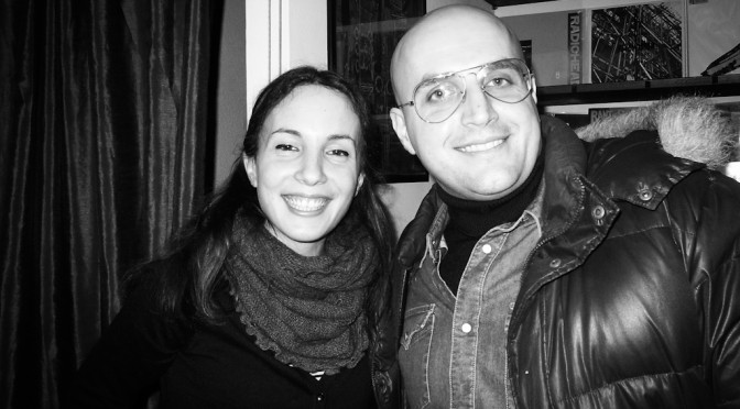 Me and Lilia at Musica e Libri