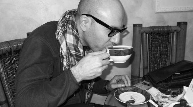 Americo and his tea time