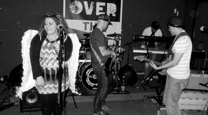 Mom Blaster live at Over The Cover last night