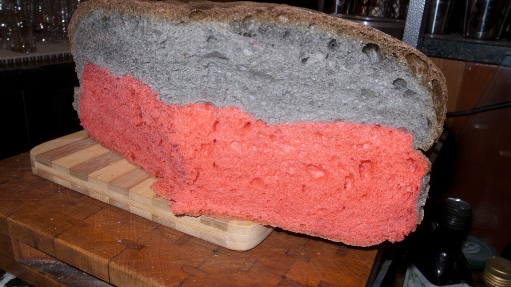 RED AND BLACK BREAD