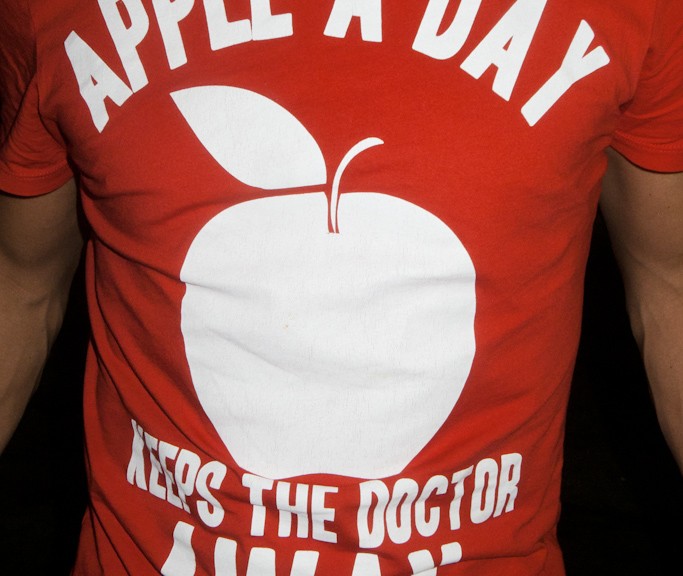 APPLE A DAY KEEPS DOCTOR AWAY