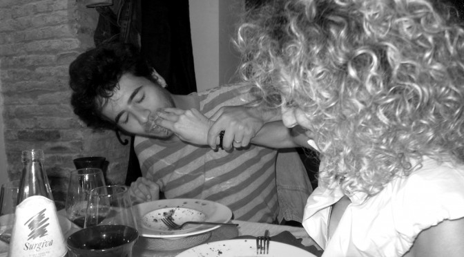 LUCA ROMAGNOLI AND CHIARA AT 1911