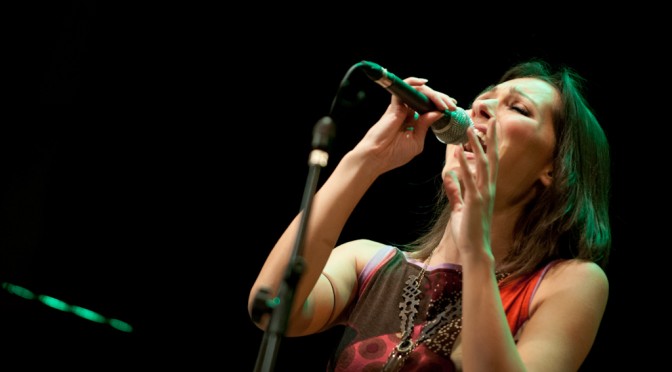 SIMONA MOLINARI AT TEATRO FENAROLI LAST SUNDAY